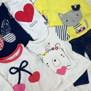 Carter’s 6 piece baby girl bundle